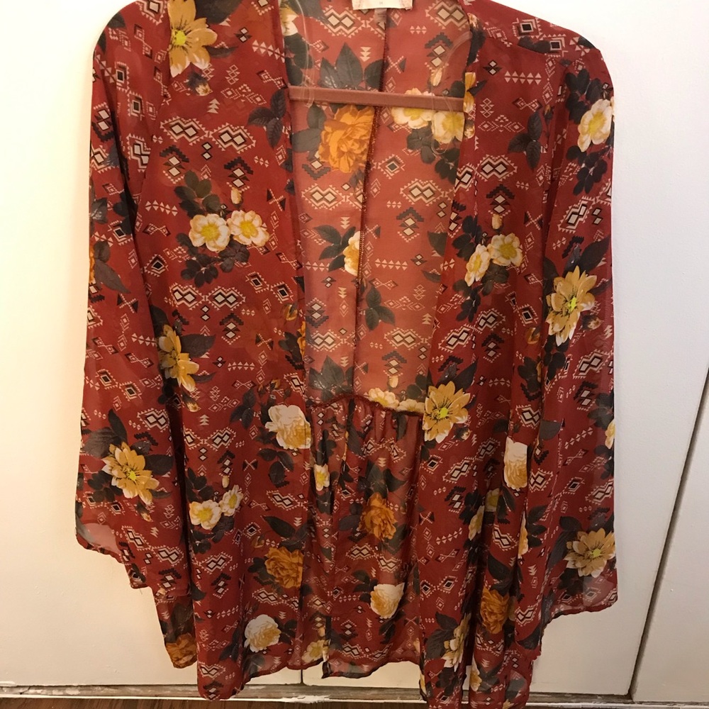 Altar’d State Rita Raphael Kimono - Picture 3 of 4